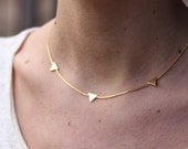Delicate Triangle Necklace