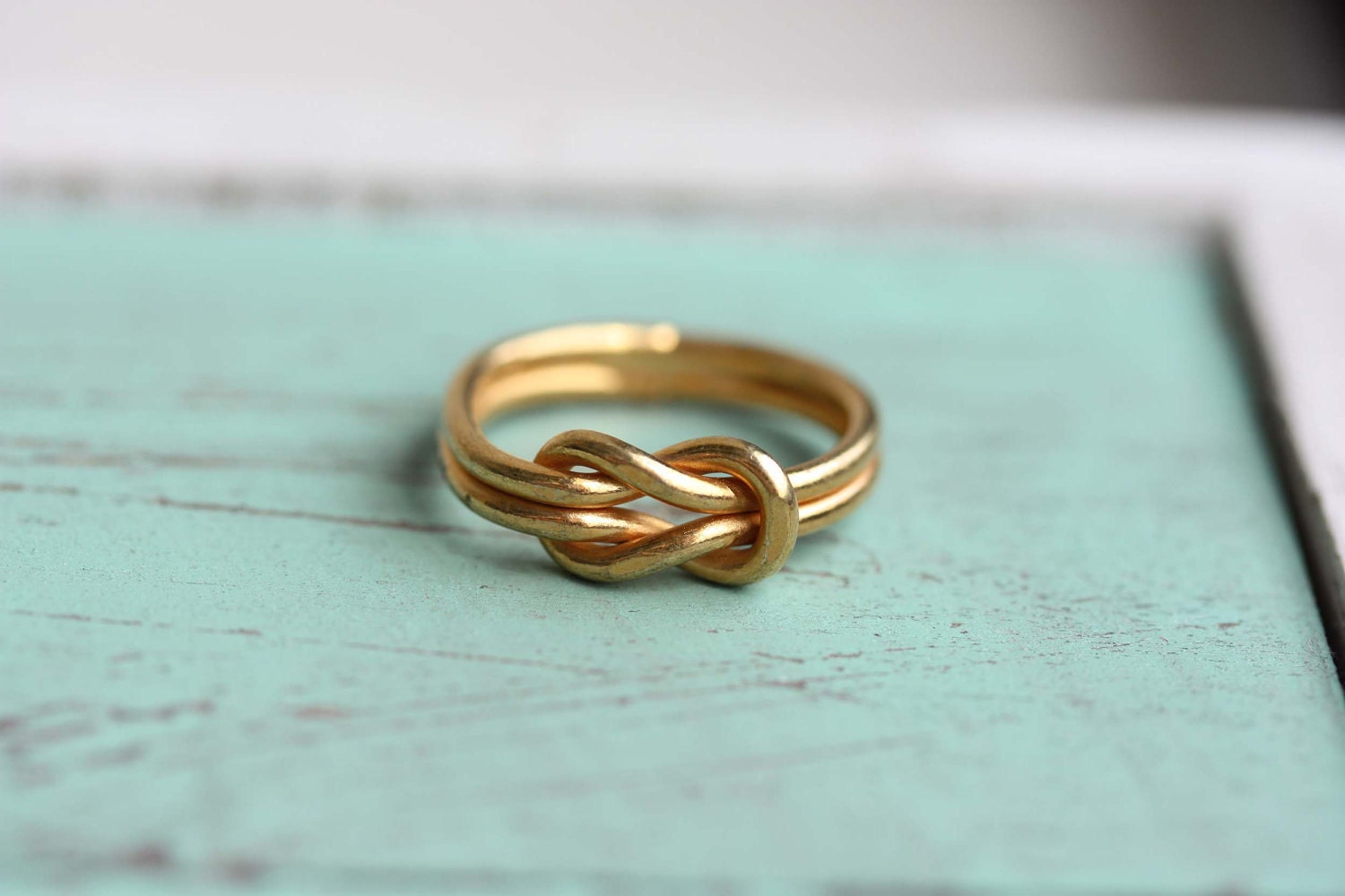 Sailor Knot Ring - Gold - Size 4