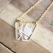 Vintage W Necklace