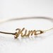 Vintage Name Bracelet - Kim