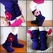 Crochet pattern- toddler cozies- cozy boots for boys and girls- toddler sizes 4-9