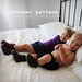 Crochet pattern- toddler cozies- cozy boots for boys and girls- toddler sizes 4-9