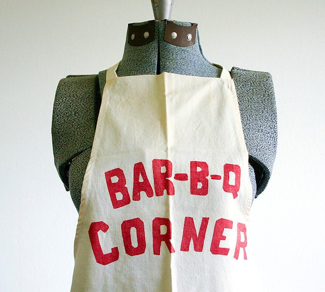 Vintage BBQ Apron