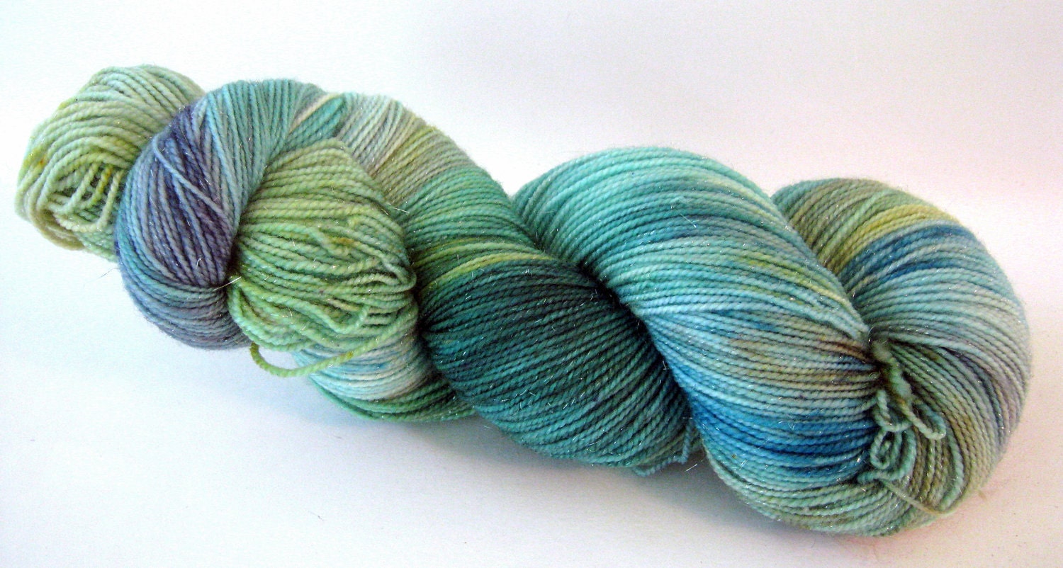 Sparkle Sock Yarn 100g - Lady Sybil's New Dress (Downton Abbey Inspired)