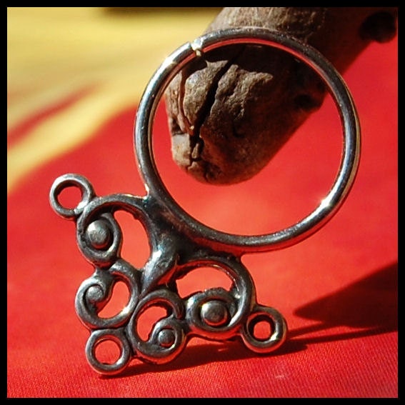 Celtic Nose Ring / Septum Hoop - CUSTOMIZE