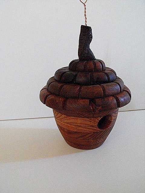 acorn birdhouse