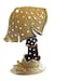 Mushroom Earring Holder - Vintage - Brown and Beige