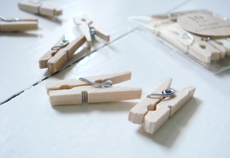Mini Clothespins