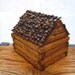 Rustic Log Cabin Jewelry,Stash, Recipe or Trinket Box