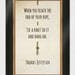 End of Your Rope Print Thomas Jefferson