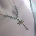 Free Shipping in US- Blue Dragonfly Necklace