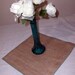 Reserved listing for anne825 for 18 Burlap table squares with white thread colored edging