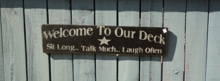 Deck Sign  Fathers day