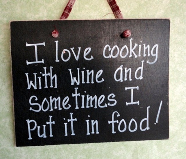 Wine Sign Funny