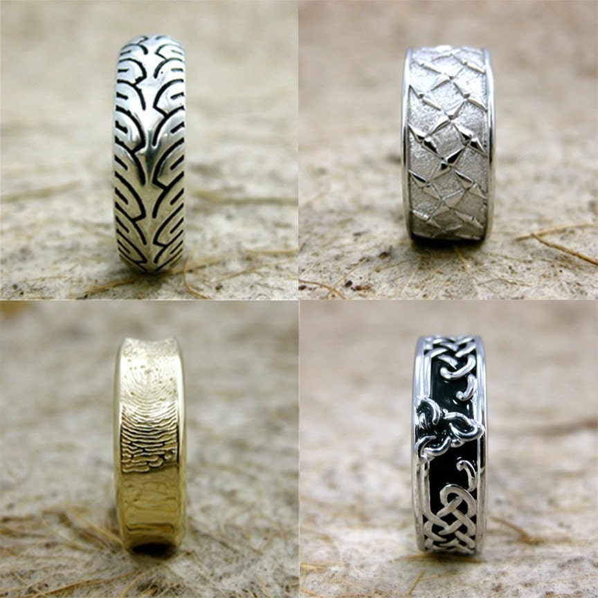 Order Your Custom Designed Unisex Wedding Band Here