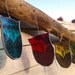 Stained Glass Hand Painted Owl Suncatcher