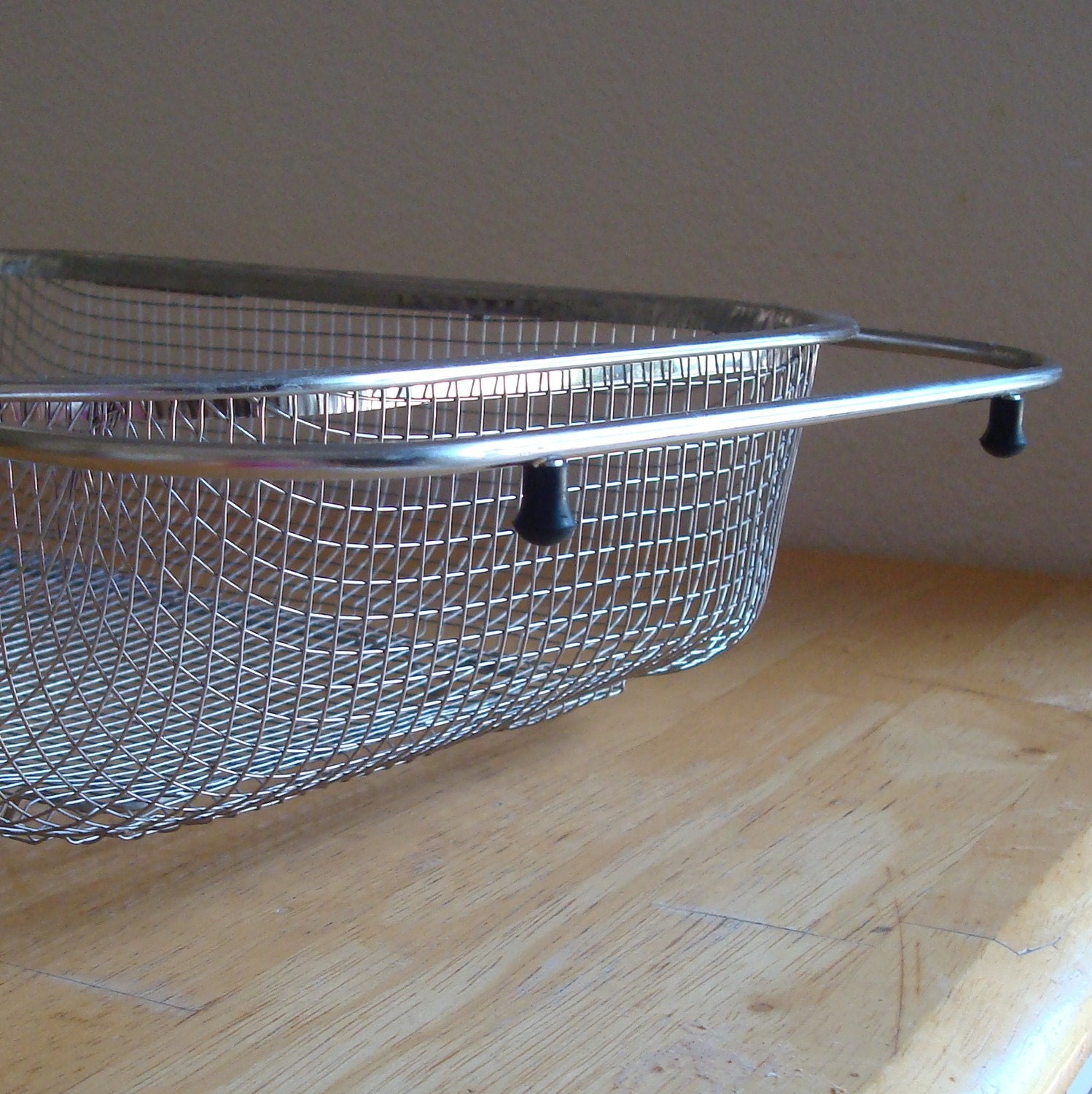 vintage wire sink basket by thecreekhouse on Etsy