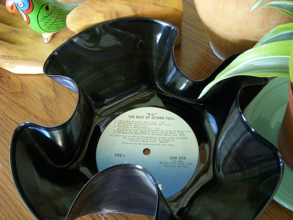 Jethro Tull Vinyl Record Bowl