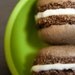 Organic Chocolate & Vanilla French Macaron's - 1/2 dozen