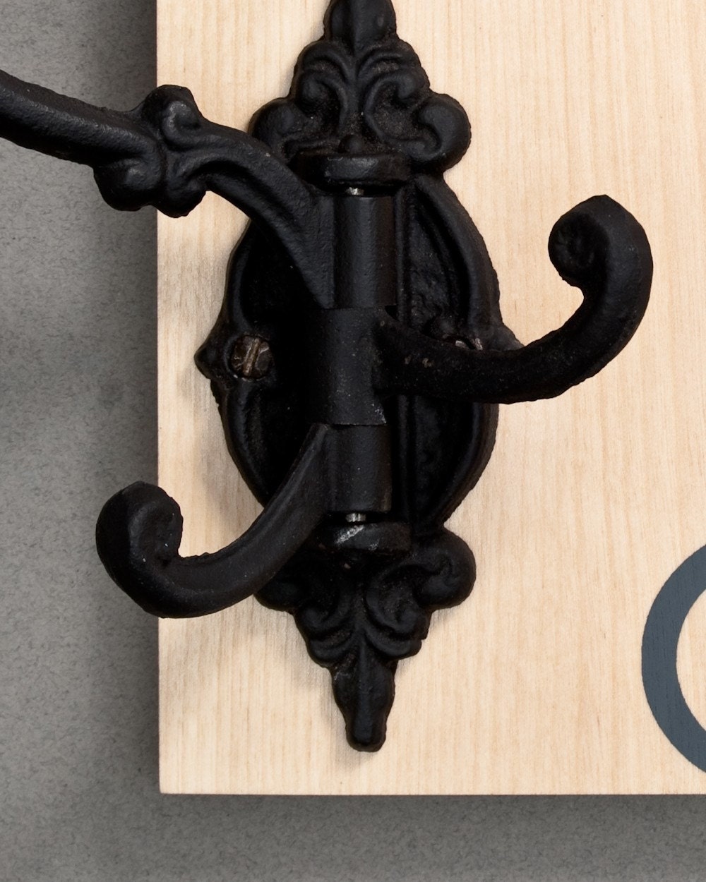 take it off. coat rack.