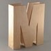 M is for magazine. in white.