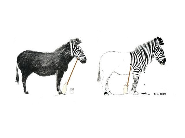 Z is for Zebra Print