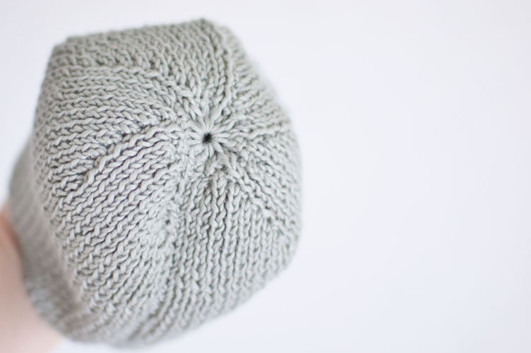 Modern Cotton Baby Girl Hat for Spring and Summer - First Flowers - 0 to 6 Months - Made to Order - OOAK