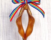 Gilded Pride Vagina Decoration. Perfect for Valentine's day.
