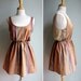 RESERVED for christy Trapese Striped Sundress