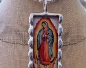 Our Lady of Guadalupe SOLDERED Necklace