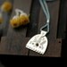 Mystic Orient Amulet necklace on silk cord