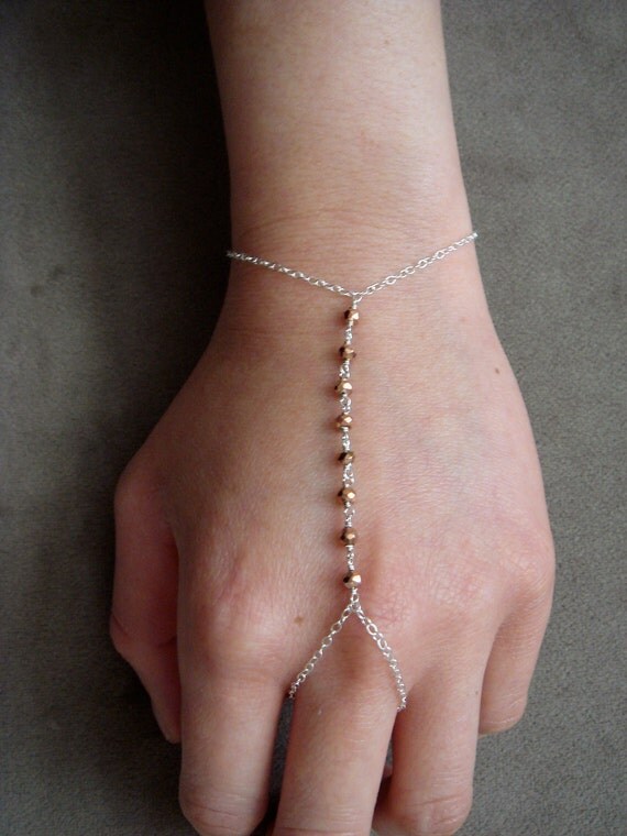 Rose Pyrite Hand Accessory