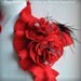 Wedding Bolero, Shrug Bridal, Cap Sleeves /The Love Ball/ Felted US 6, Peonies Brooch, Swarovski, Valentines 2011 Best Seller