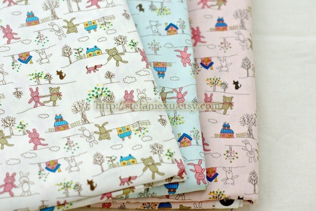 Bunny and Bear In The Woods from Stefanie Style