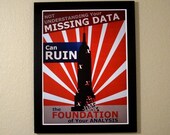 Statistics Propaganda Poster - Missing Data