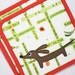 Doxie Down the Garden Path Set of Two Supersized Dachshund Potholders Featuring Designer Cotton Fabric