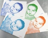 Such an Adorable Face - Custom Note Cards with Your Little One