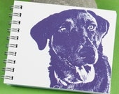 Mini Journal - Purple Labrador