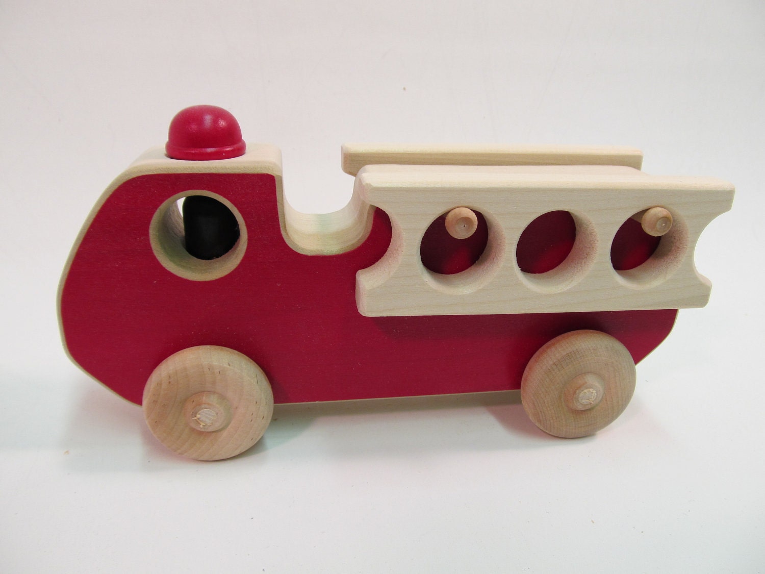 Wooden Toy Fire Engine truck