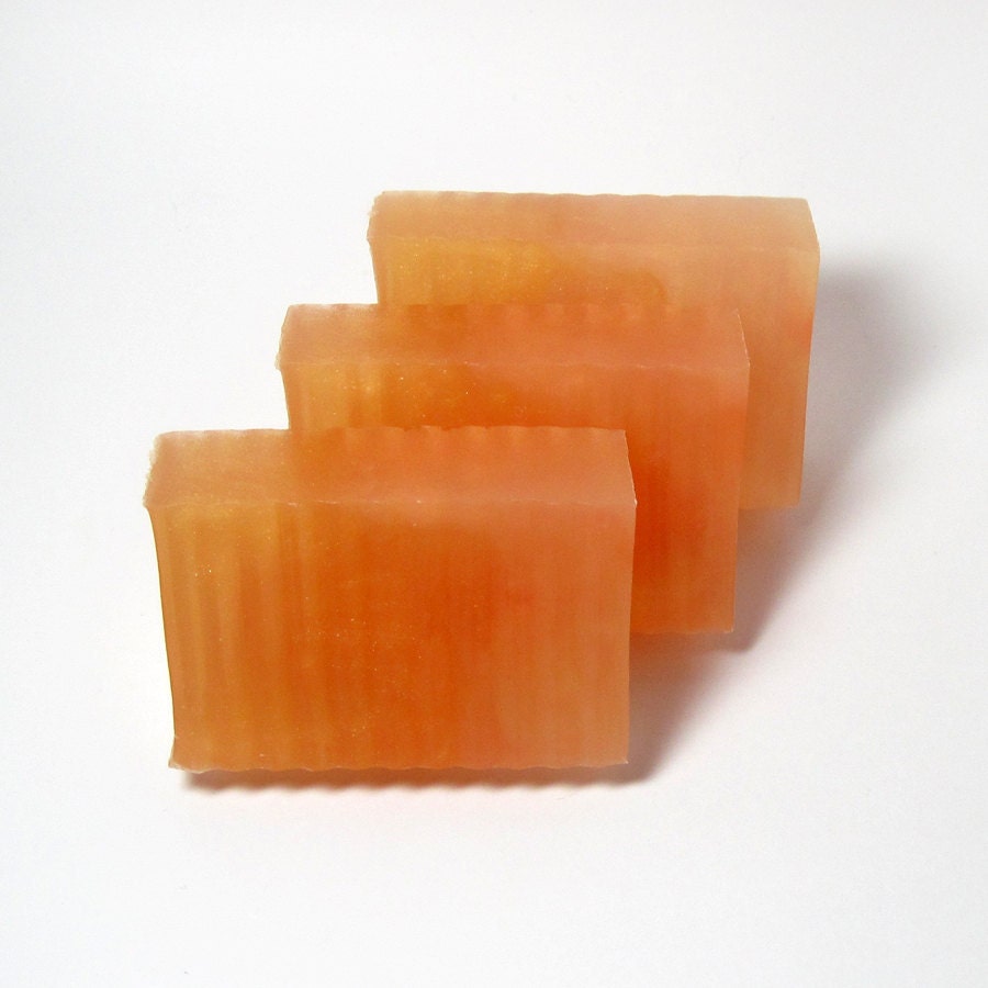 Ginger Peach Vegan Soap Limited Edition
