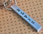 Perfect Aluminum Bar Id tag 4 sides to customize any way you wish
