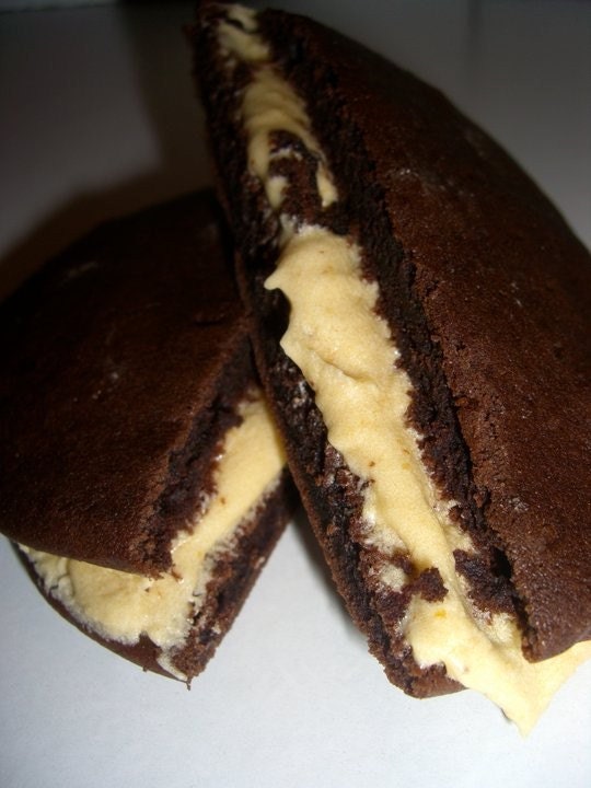 Perk Up Your Day  With Chocolate and Coffee  Vegan Whoopee Pie Java Jolts Perfect For Dad