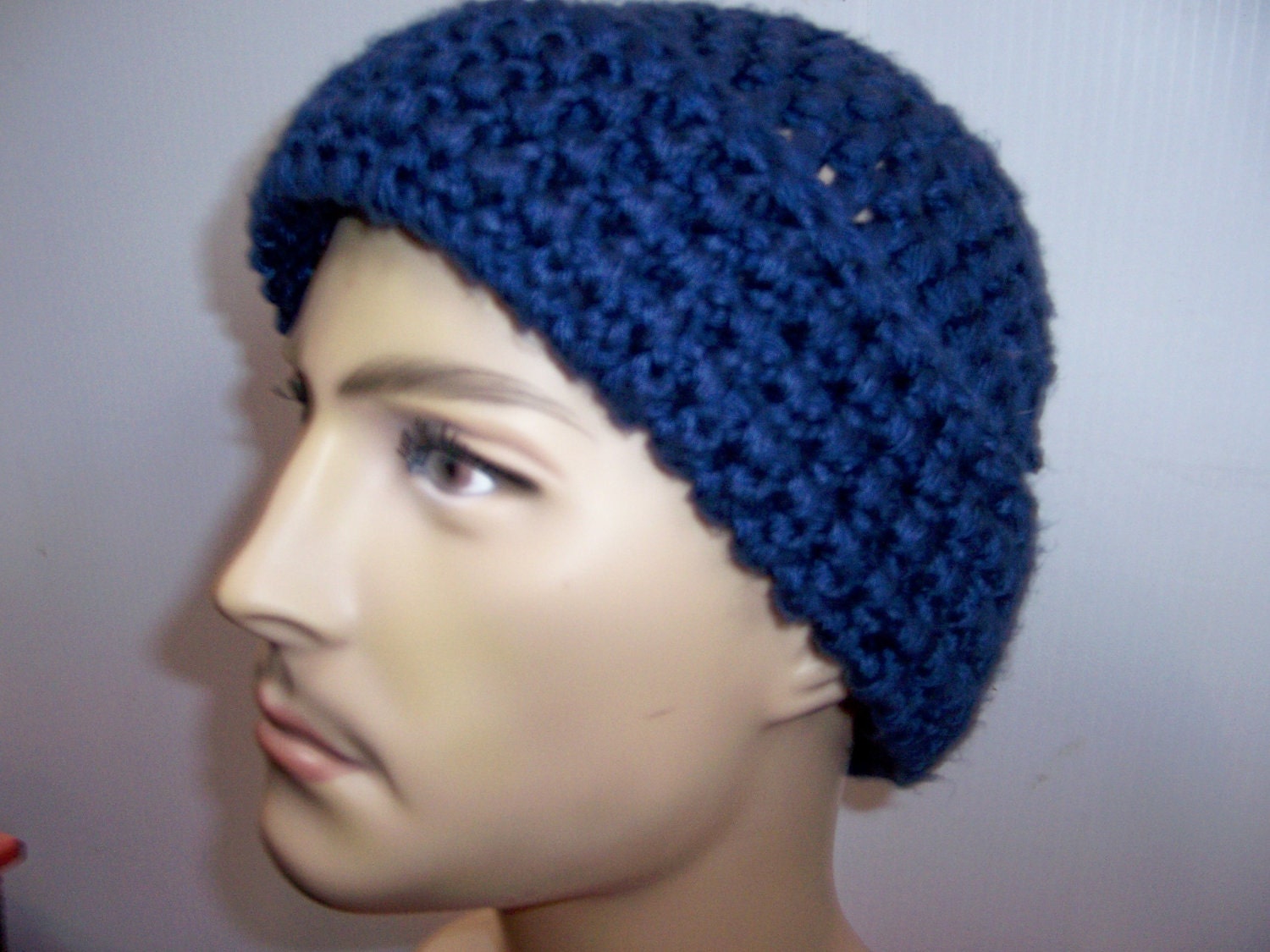 NEAT NAVY Hat Witchy Warm Handmade Crochet Snowboard Ski Toque
