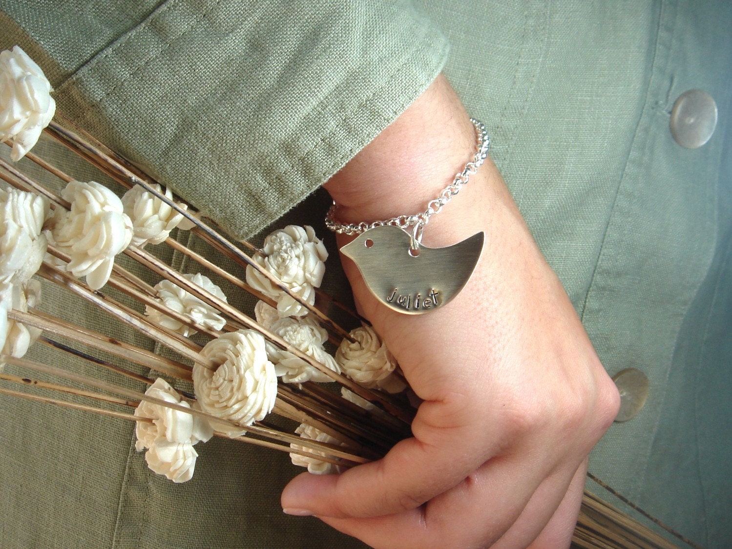 Under 100 Personalized Charm Bracelet