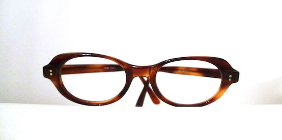 SALE Mod Bubble Cat Eye Frames / France Tortoise Shell Horn Rimmed Eyeglasses, Mad Men Frames