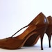 Vintage 1950s Stiletto, High Heel Shoes, Chandlers French Room Originals
