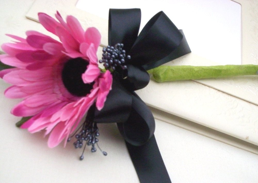 Hot Pink Wedding Guest Book Pen Reception Accessory