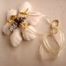 Ring Bearer Snowflake Pillow Winter Weddings Gold