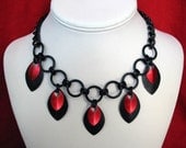 Goth Queen Chainmaille Necklace