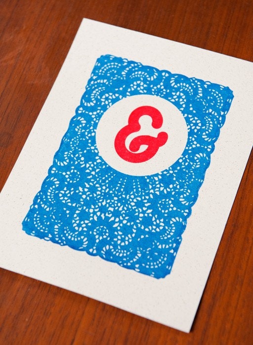 Ampersand Gocco Print